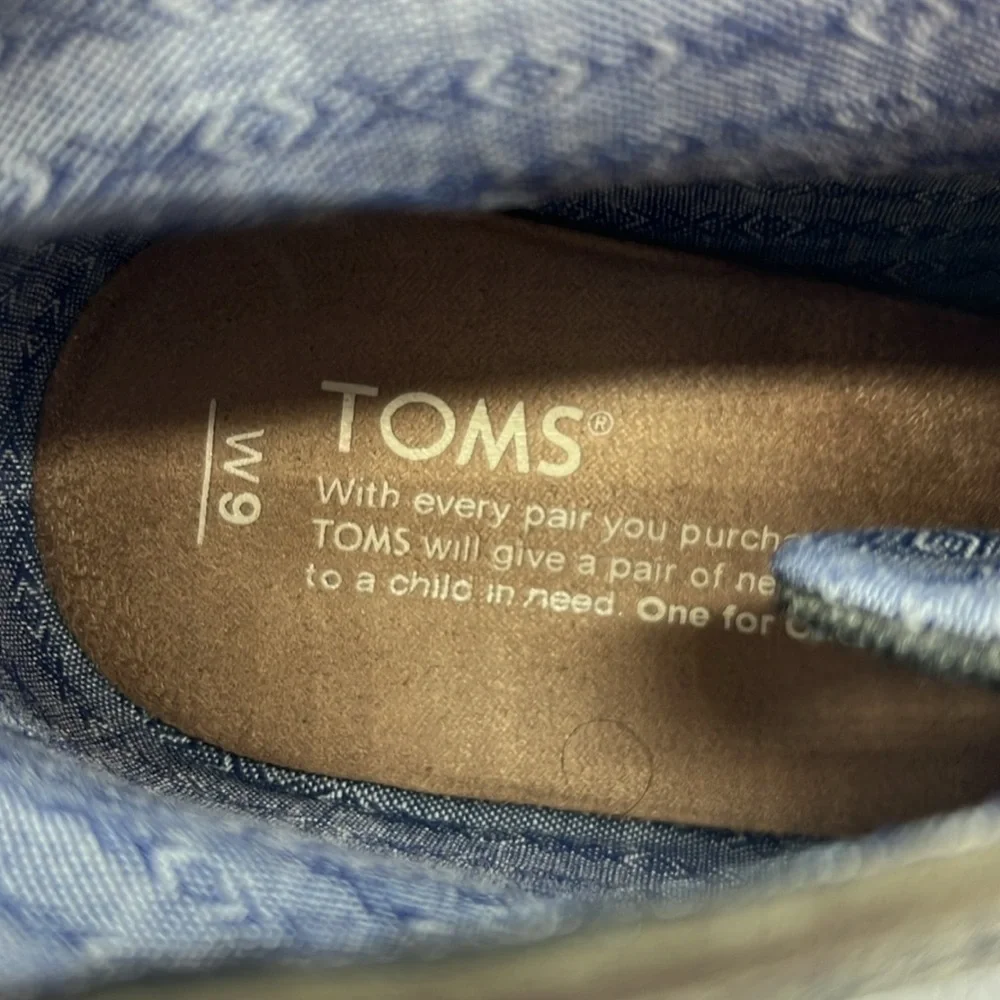 Toms 300416 Women US 9 dark olive green brown textile wedge lace up ankle bootie